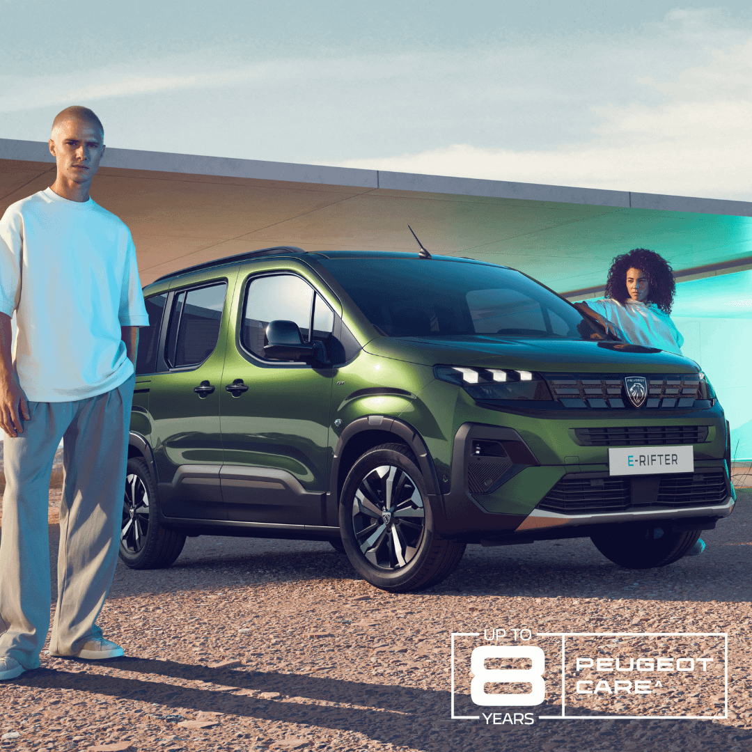 Peugeot Care: 8-Year Coverage Now Includes e-Rifter and e-Traveller