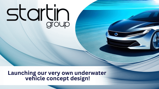 Startin Group are launching their very own underwater concept vehicle!