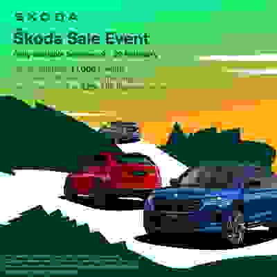 Škoda Sale Event.