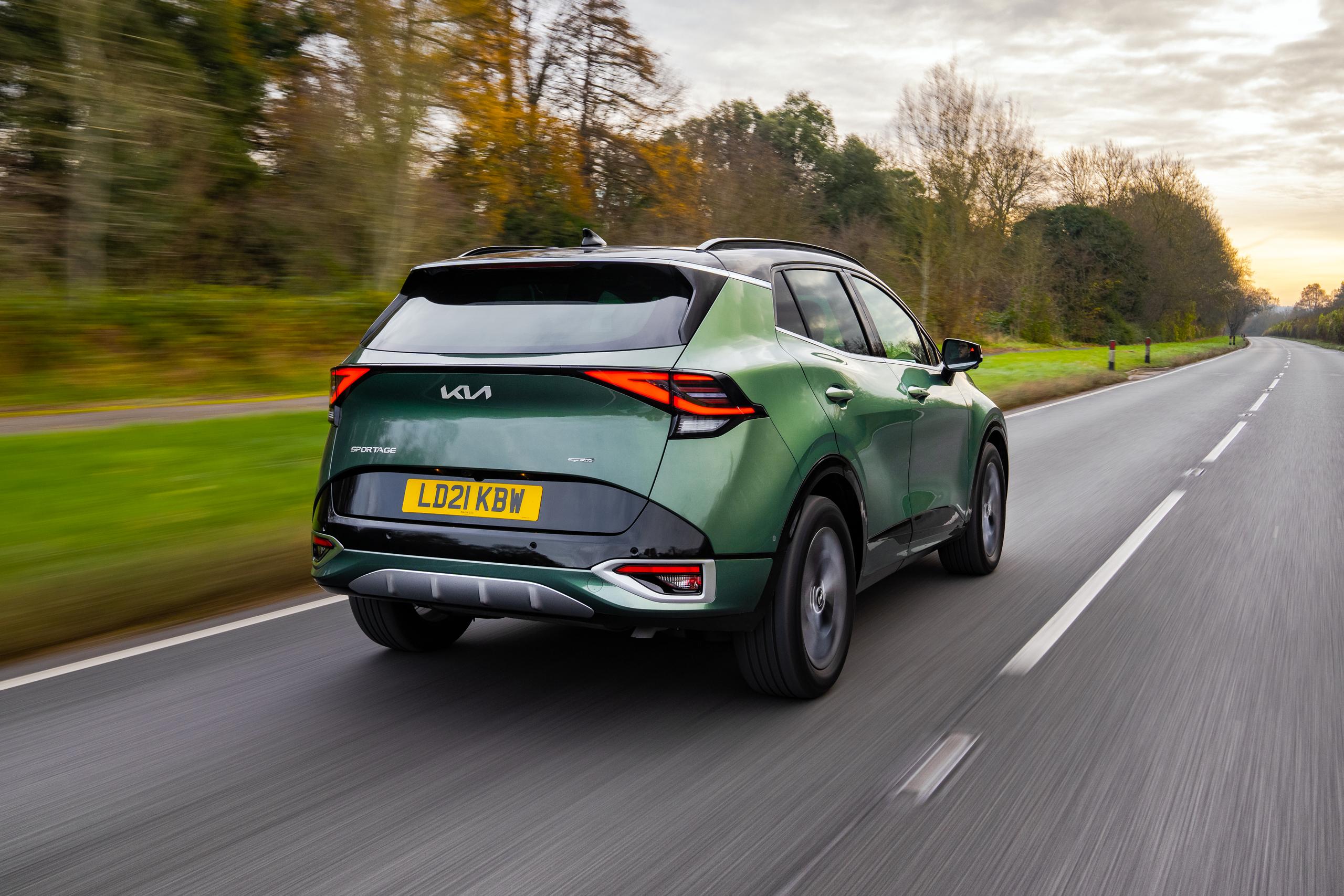 All-New Kia Sportage Rear Side View