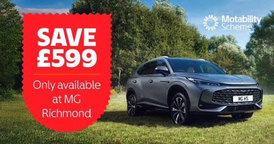 MG HS Motability Scheme Offers