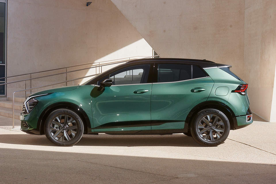 The Kia Sportage.