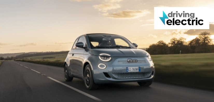 New all-electric Fiat 500 named DrivingElectric’s Car of the Year