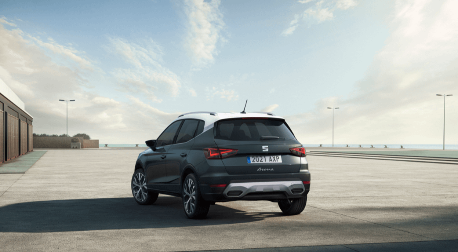New SEAT Arona 2021 Rear Side View