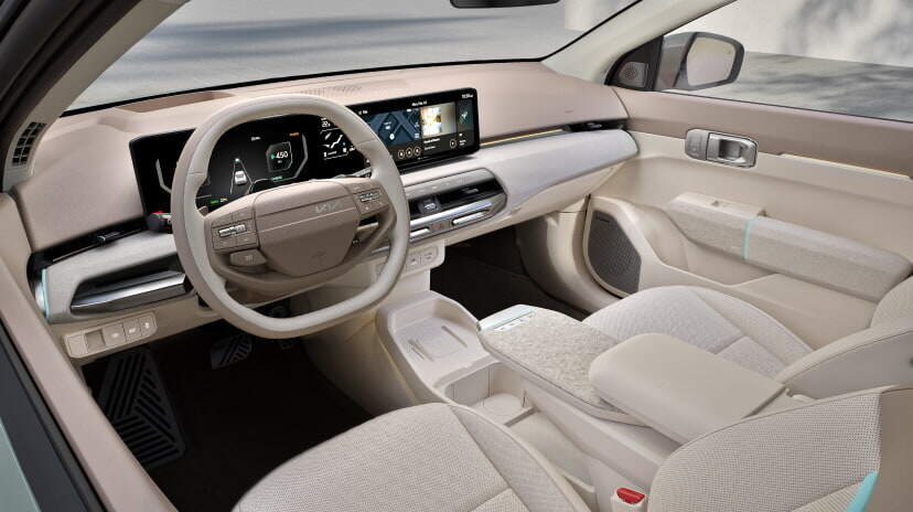 infotainment of kia ev4