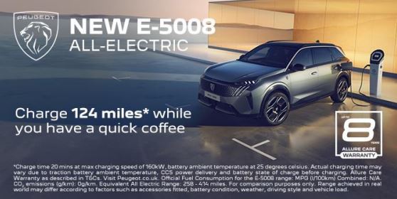 Peugeot’s Highly Acclaimed New E-5008: A Game-Changer in the Electric SUV Market