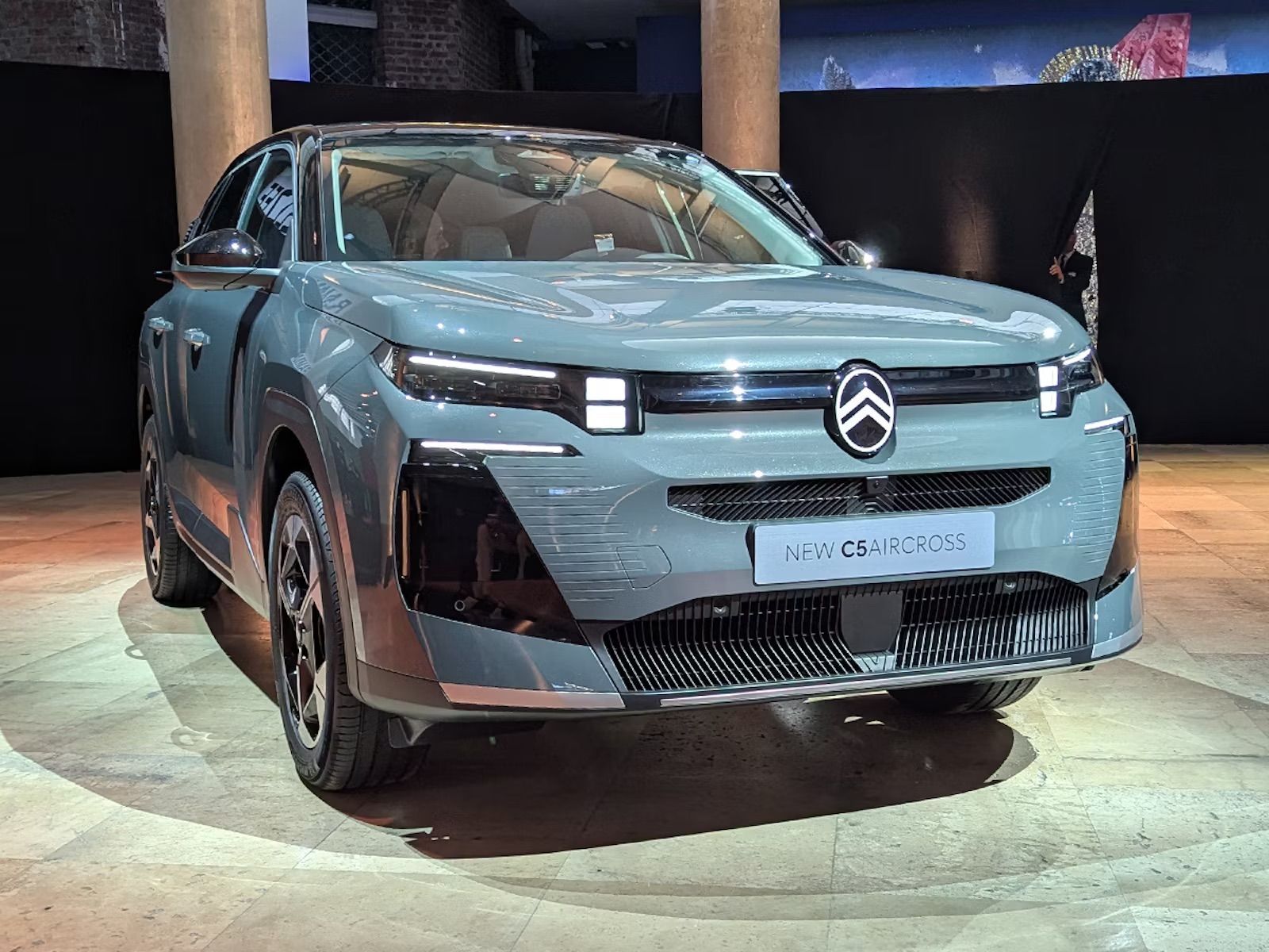 Grey Citroen C5 Aircross