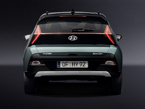 Hyundai Bayon Rear View