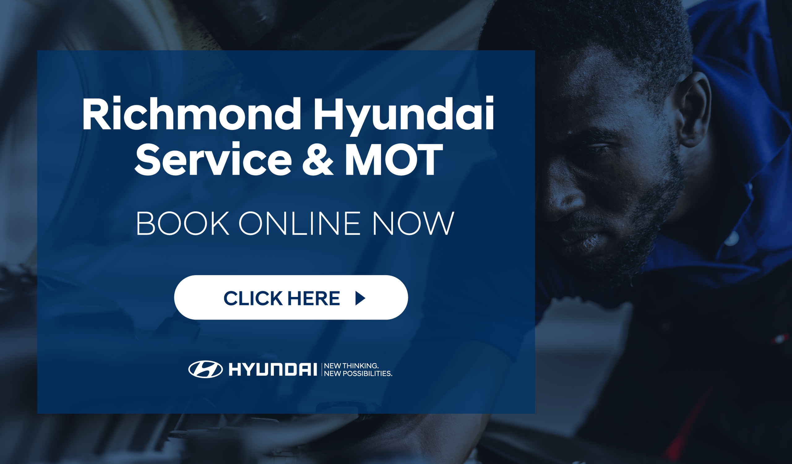 Hyundai Service Booking Banner