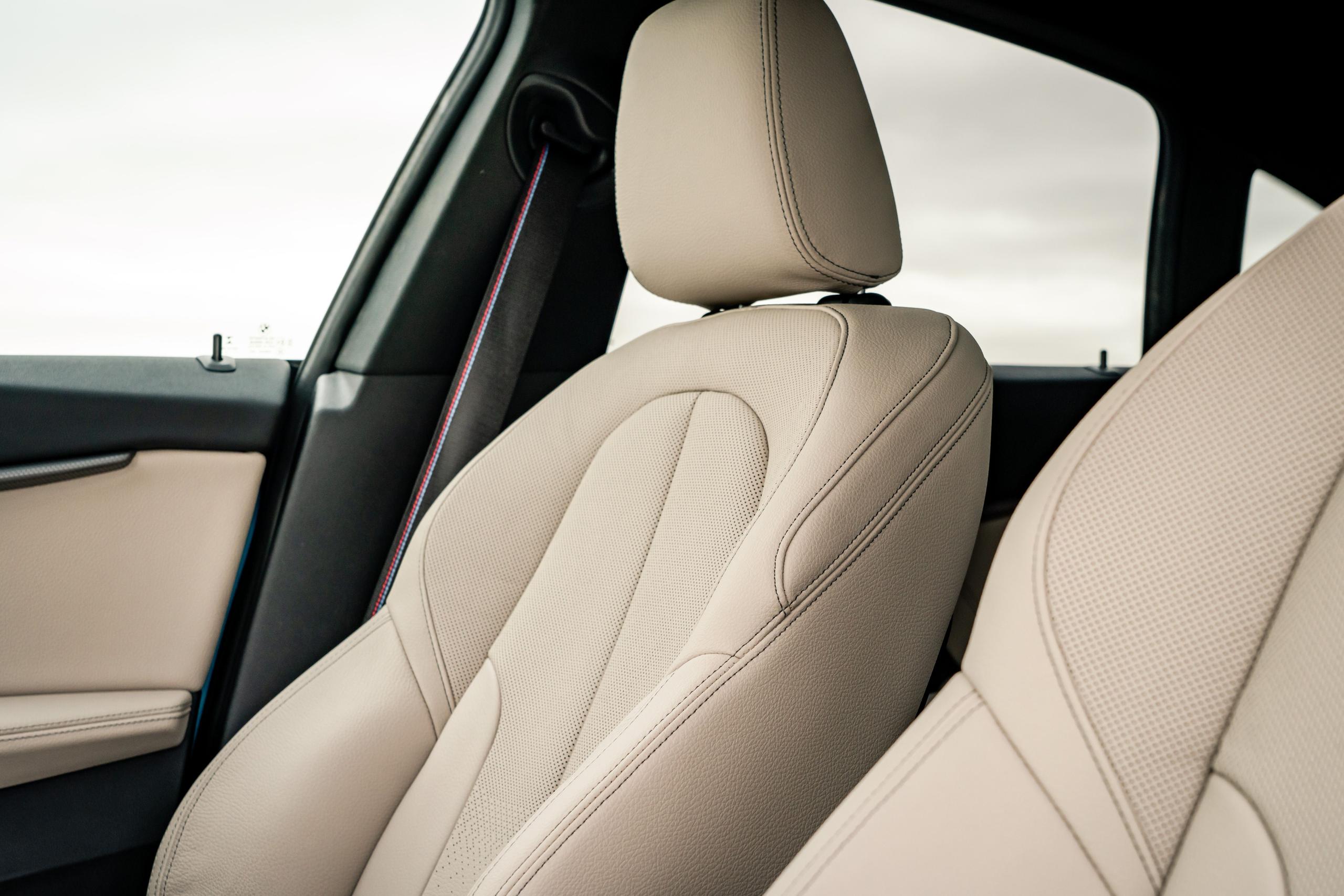 New BMW 2 Series Gran Coupe showcasing the interior cream leather