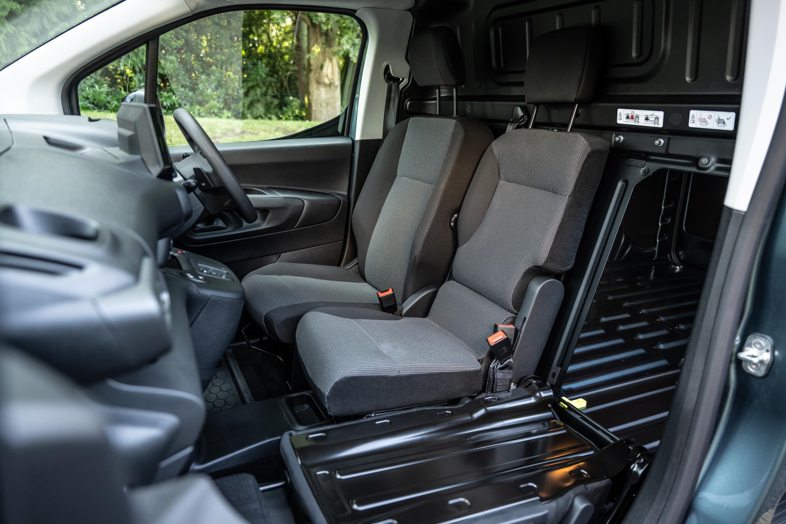 interior of CITROEN E BERLINGO