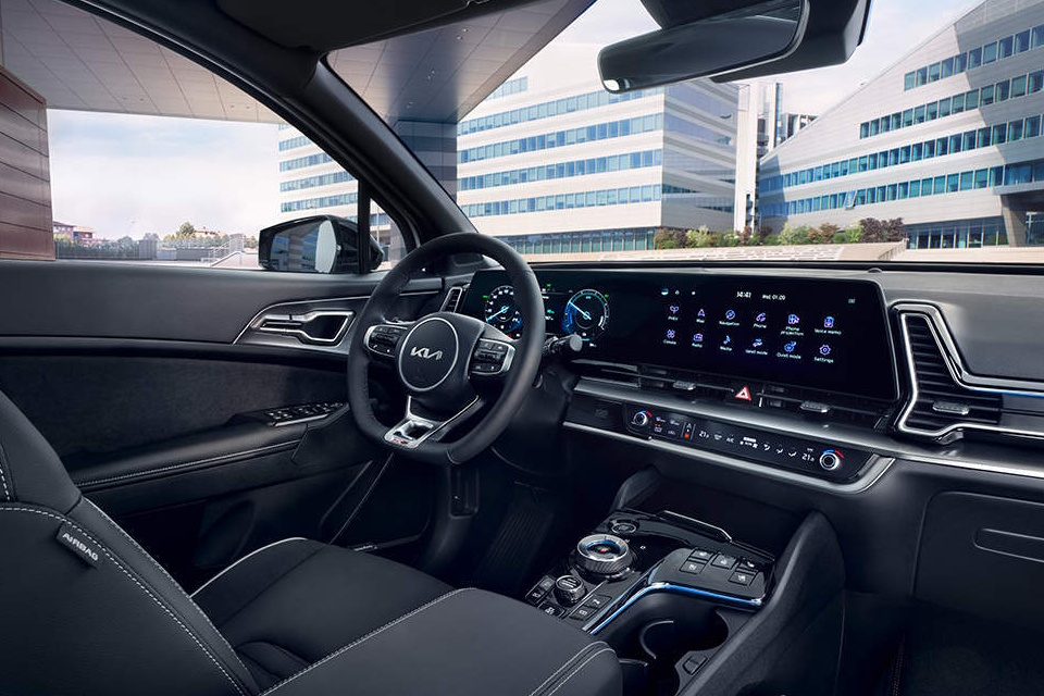 The Kia Sportage.