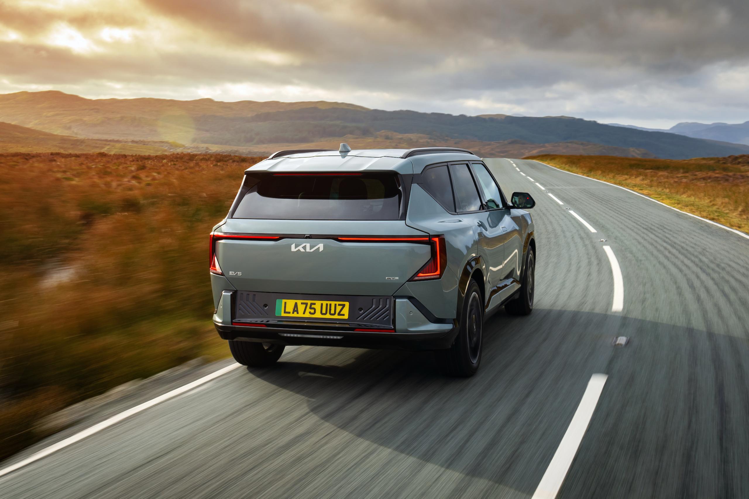 The Kia EV5.