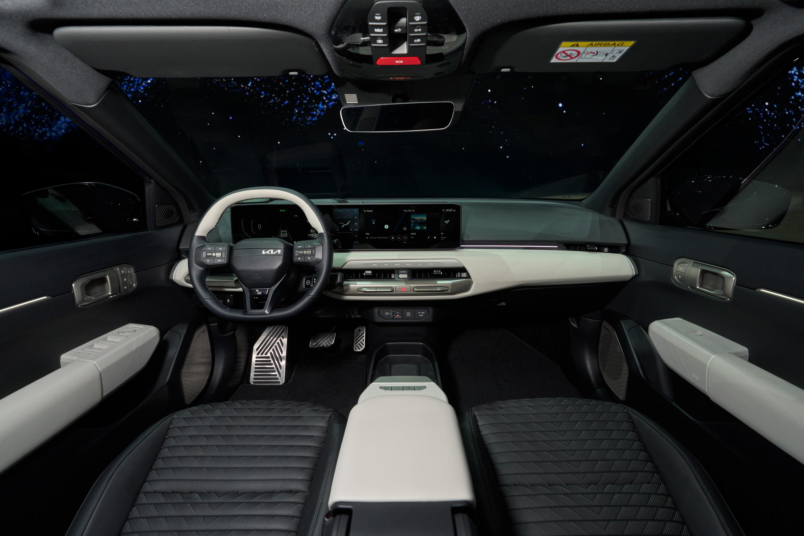 interior of EV4 Kia