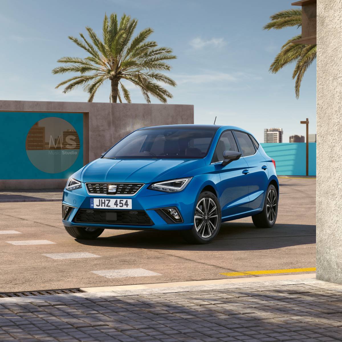 SEAT Ibiza front anglr