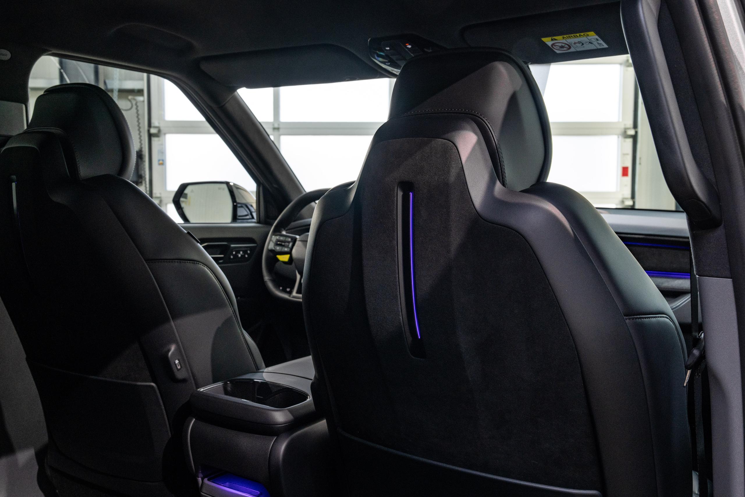 back seats of Kia Ev9