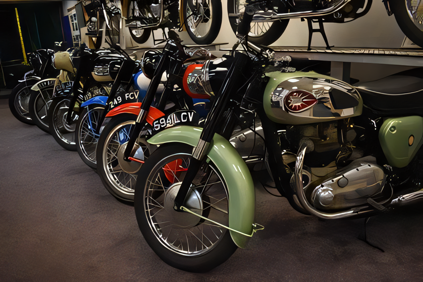 motorcycles