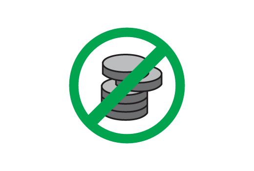 No Admin Fees