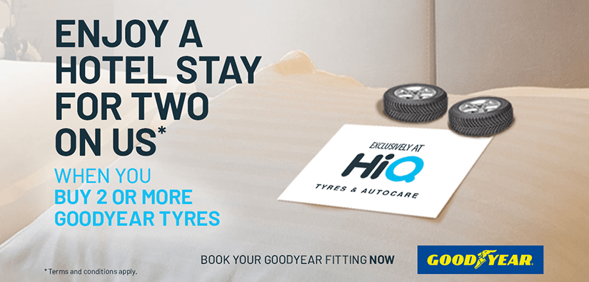 Goodyear tyre offer with HiQ at Day's
