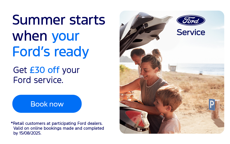 Summer starts when your Ford is ready