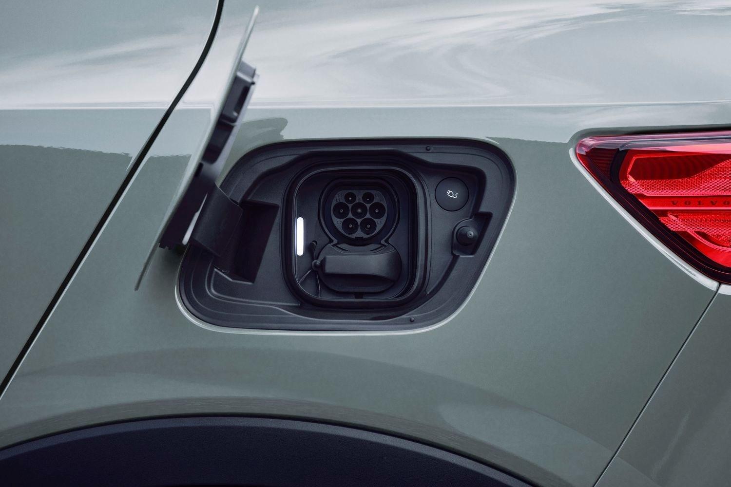 New Volvo XC40 Recharge image of charging port