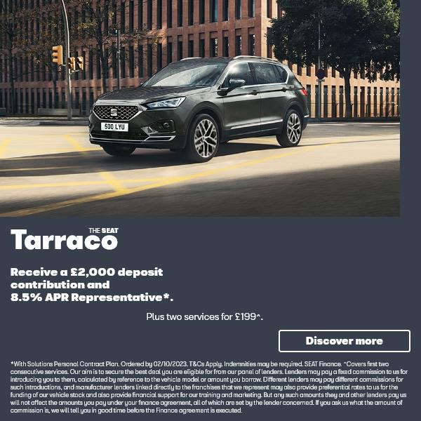 SEAT Tarraco with offer