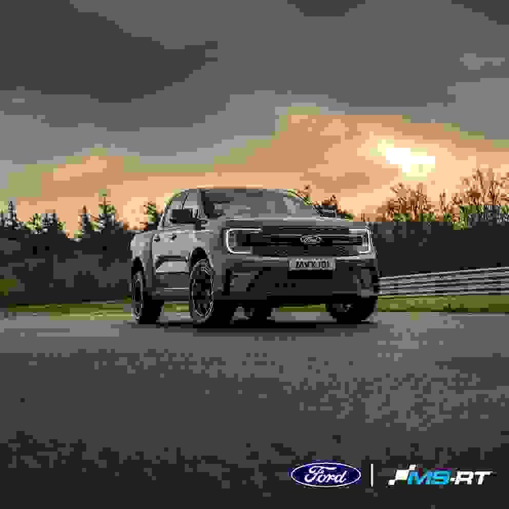 Side view of the All-New Ford Ranger MS-RT from £20,329.64