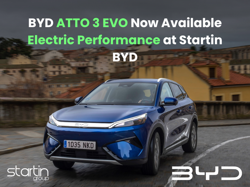 BYD ATTO 3 EVO Now Available | Electric Performance at Startin BYD