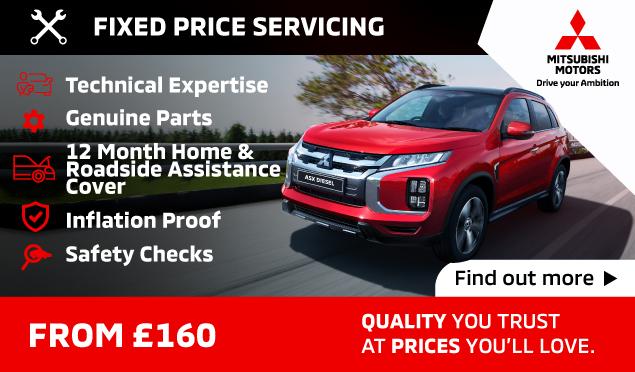 Mitsubishi ASX Diesel Fixed Price Servicing from £160