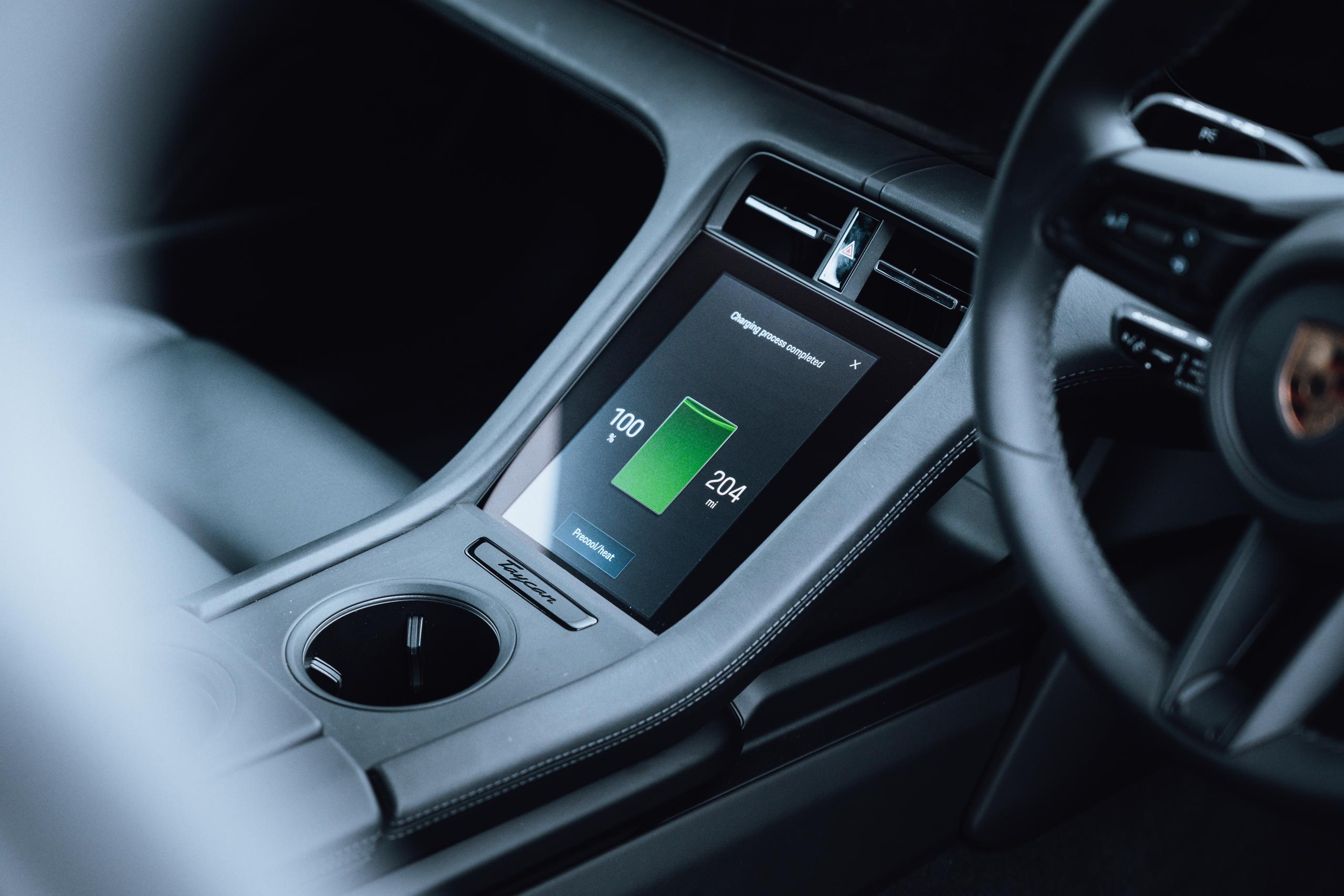 Porsche Charging Percentage