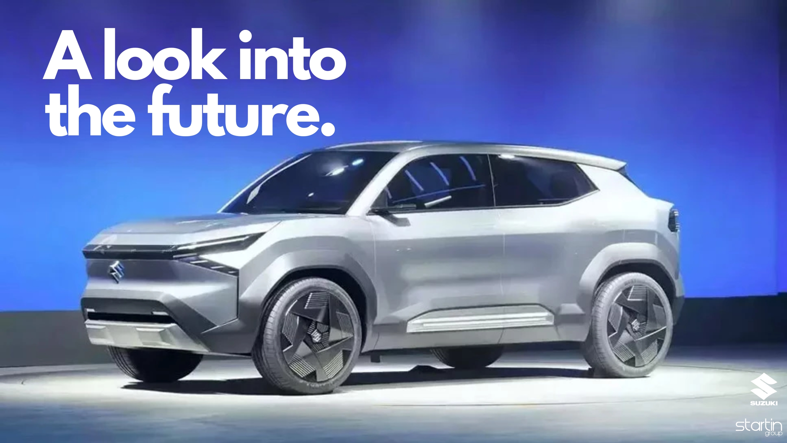  World Premiere of Suzuki's EV Concept Model EVX