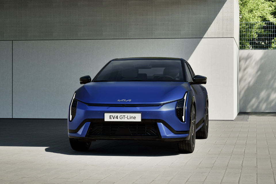 The Kia EV4.