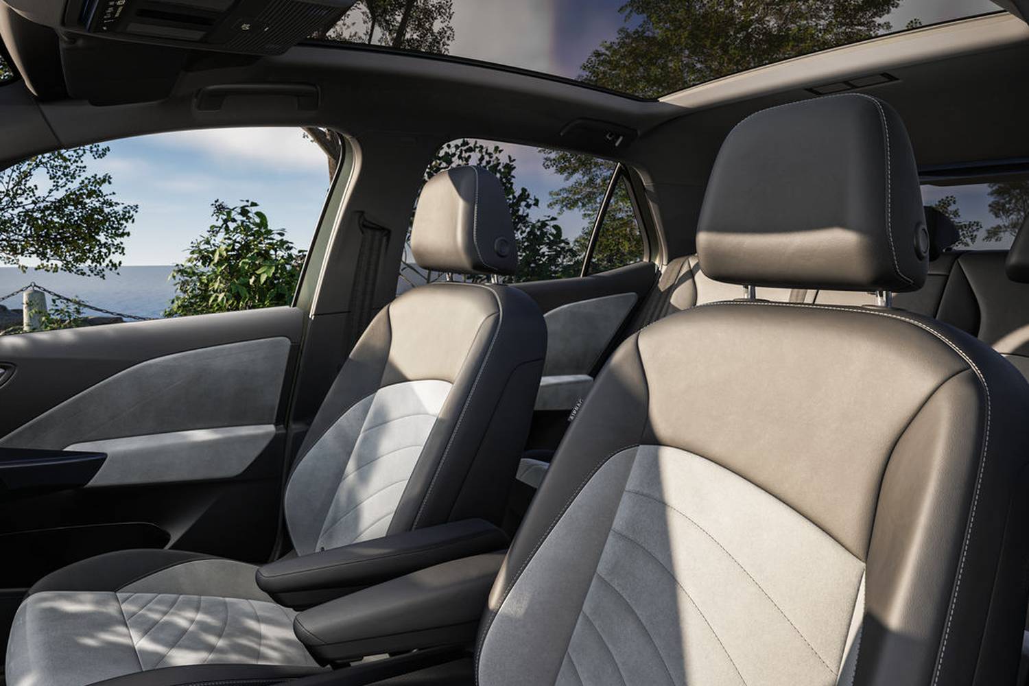 Interior view of the new Volkswagen ID.3