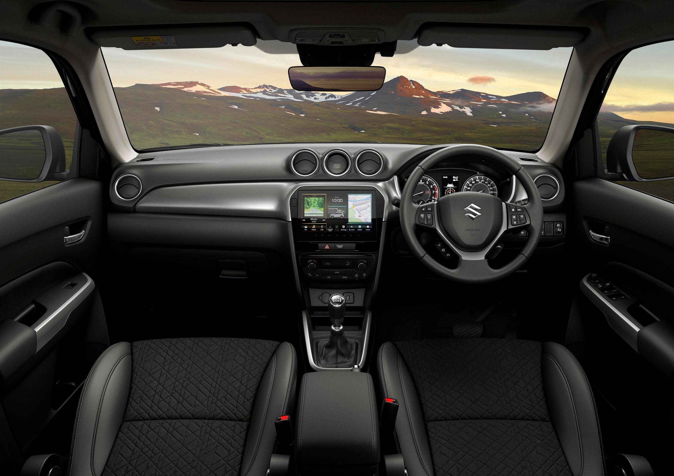 interior of suzuki vitara