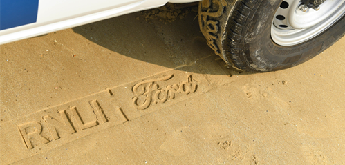 Ford Help RNLI Spread Safety Messages