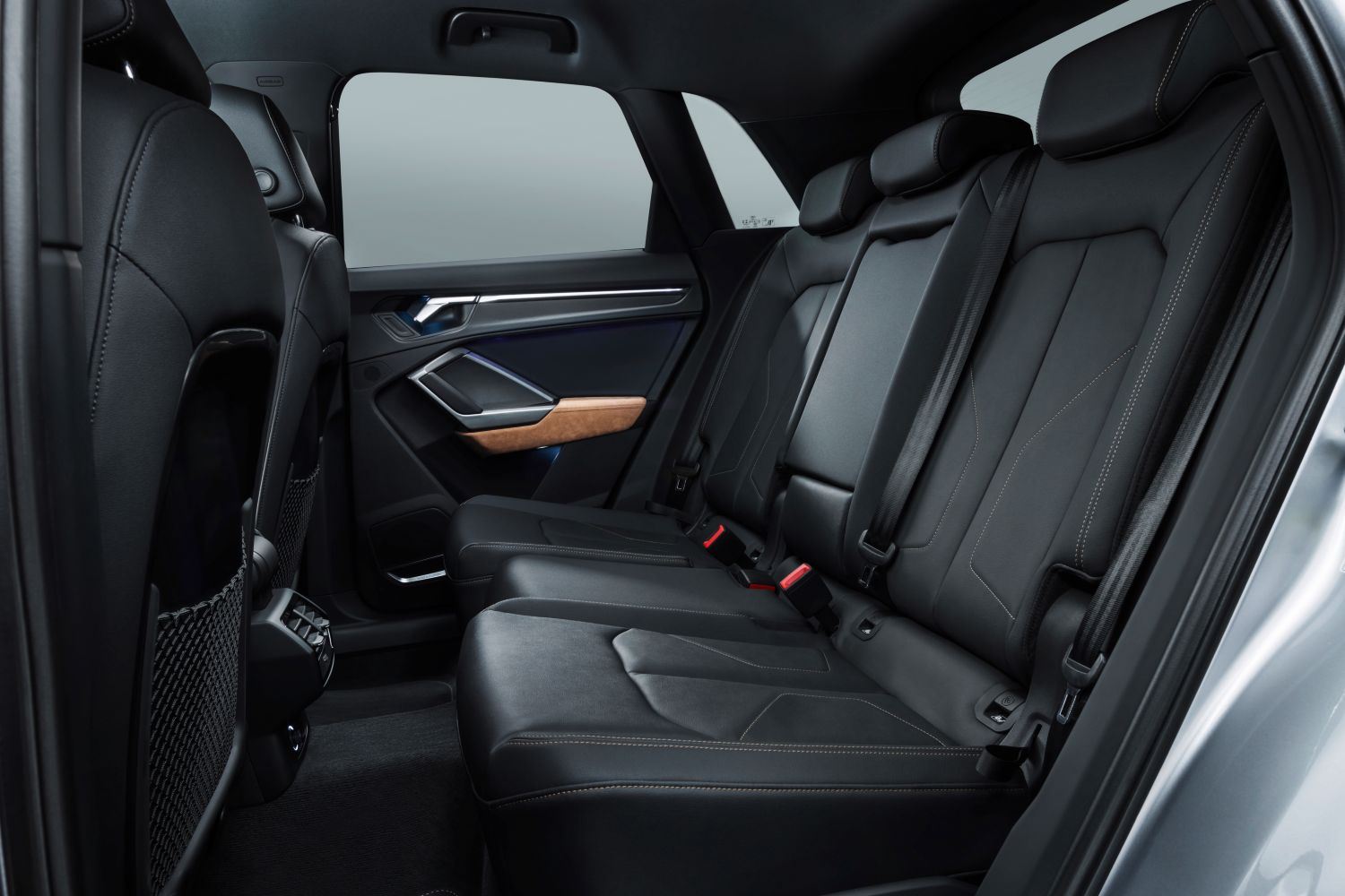 New Audi Q3 back seat interior