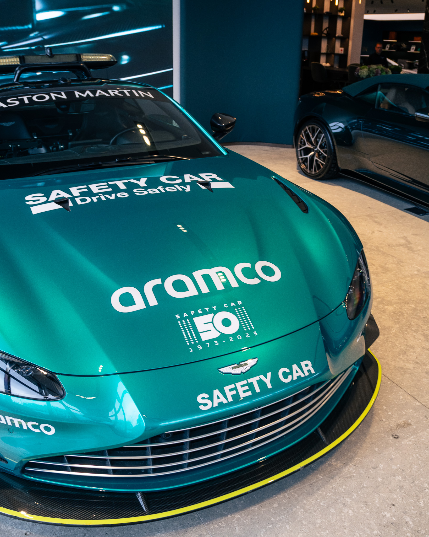 Aston Martin Safety Car Front
