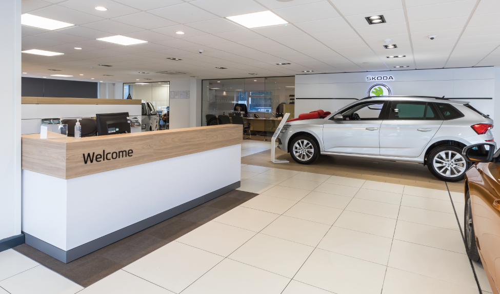 SKODA Botley - Showroom - Interior