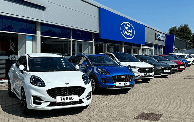 New Ford Cars Stock
