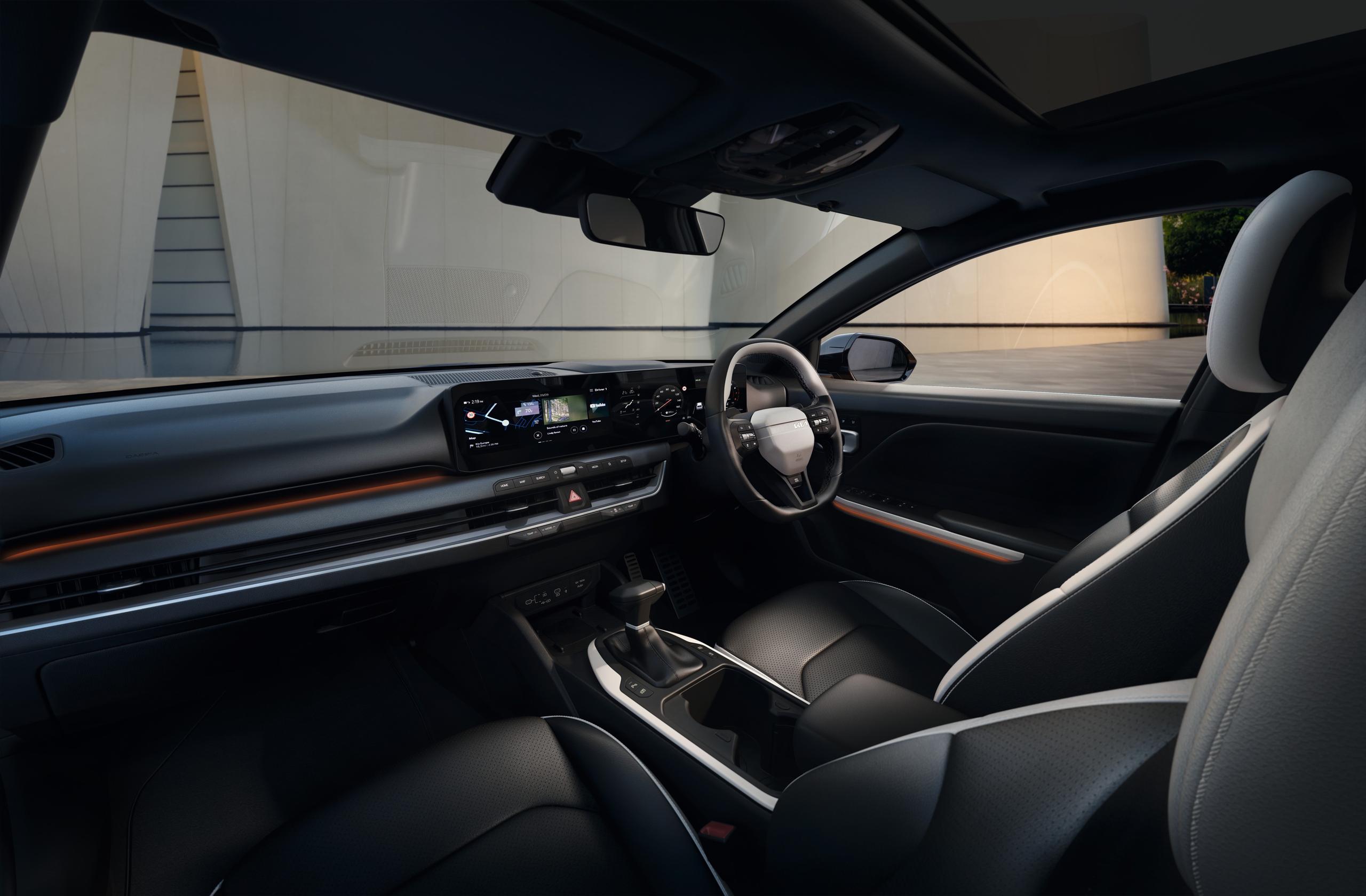 interior of kia k4
