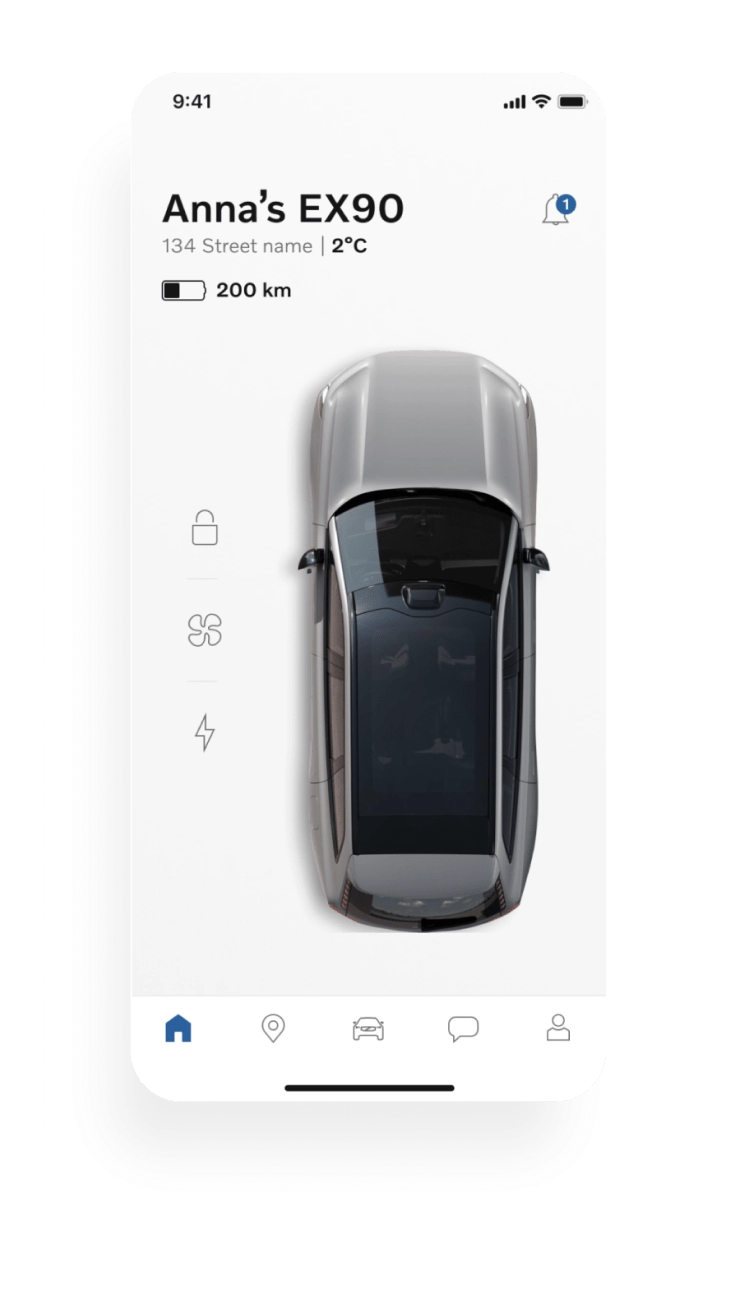 volvo cars app