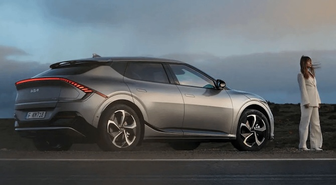Kia EV 6 side profile