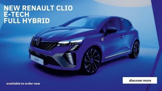The New Clio E-Tech Full Hybrid Is Here