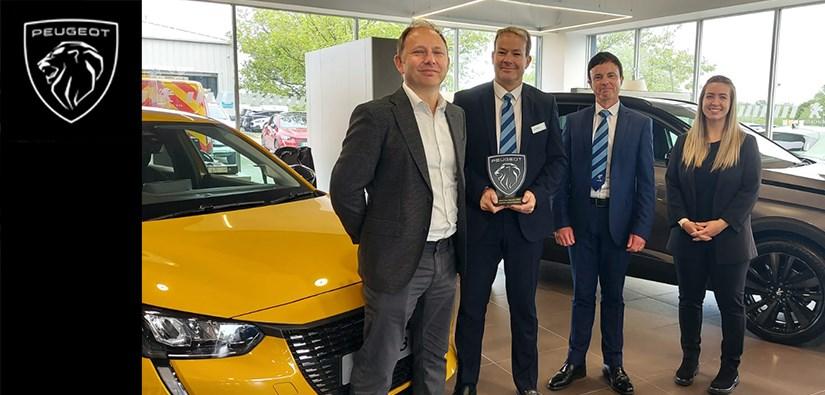 2021 Peugeot Gold Lion Retailer Award