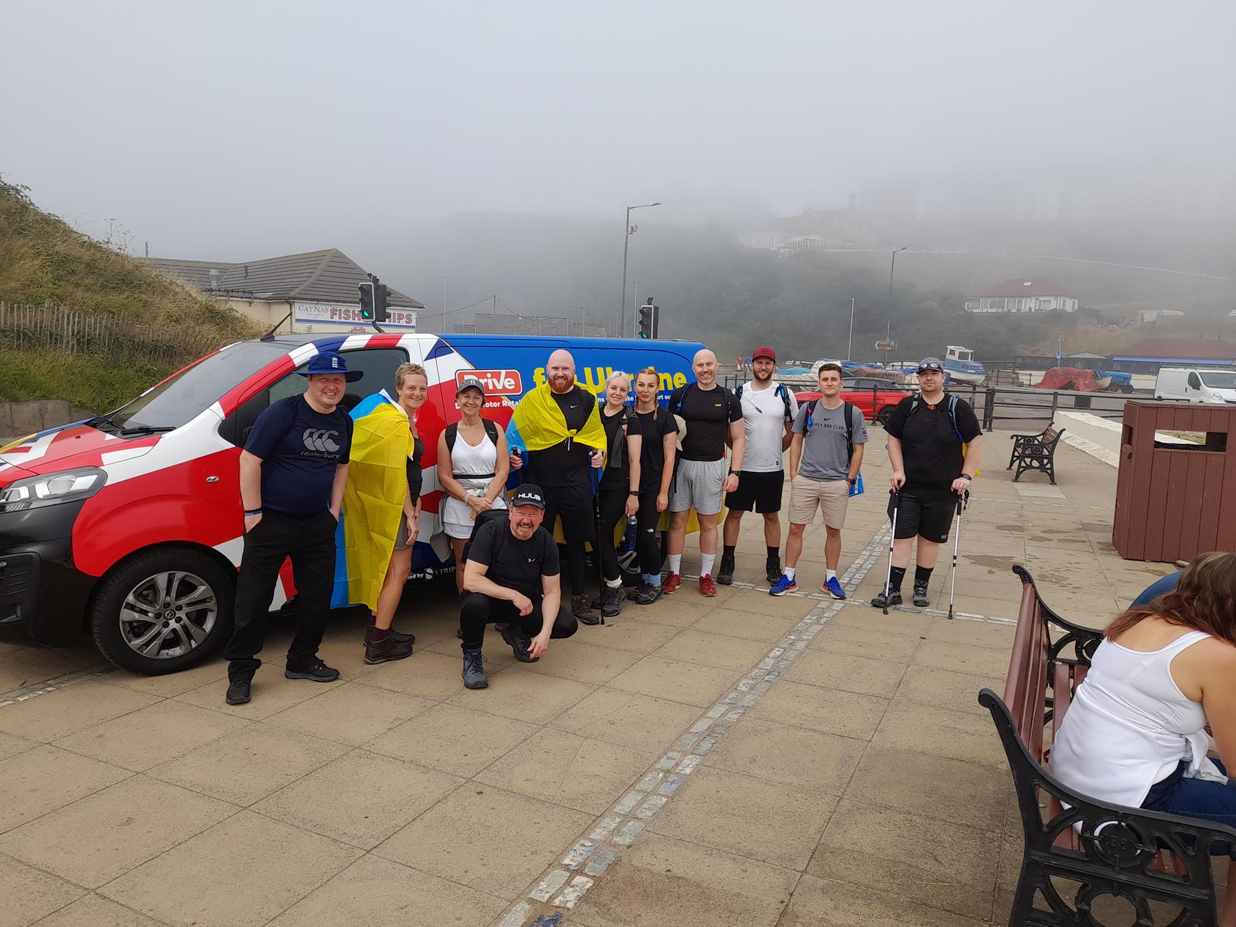 Drive Redcar shows support for Ukraine Appeal