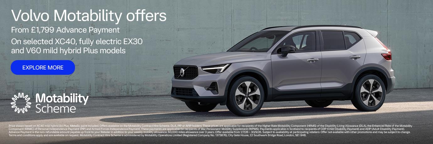 Volvo Motability Offers