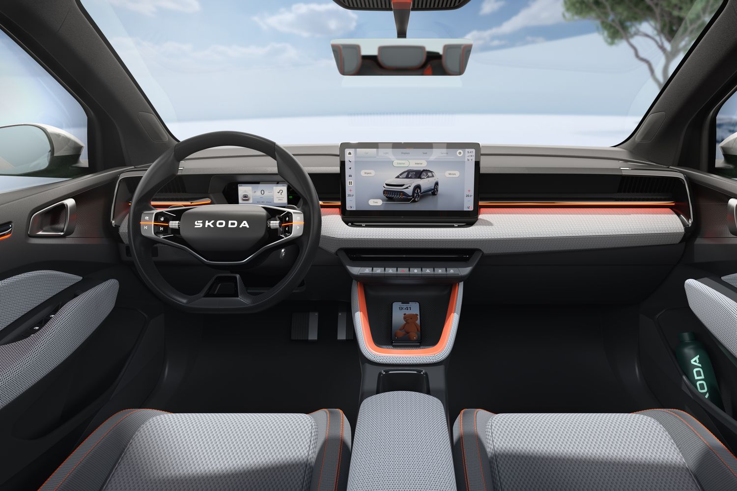 Electric Performance and Interior of the new Skoda Epiq