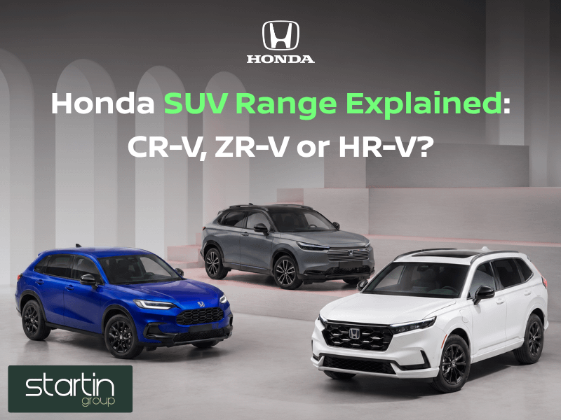 Honda SUV Range Explained: CR-V, ZR-V or HR-V?
