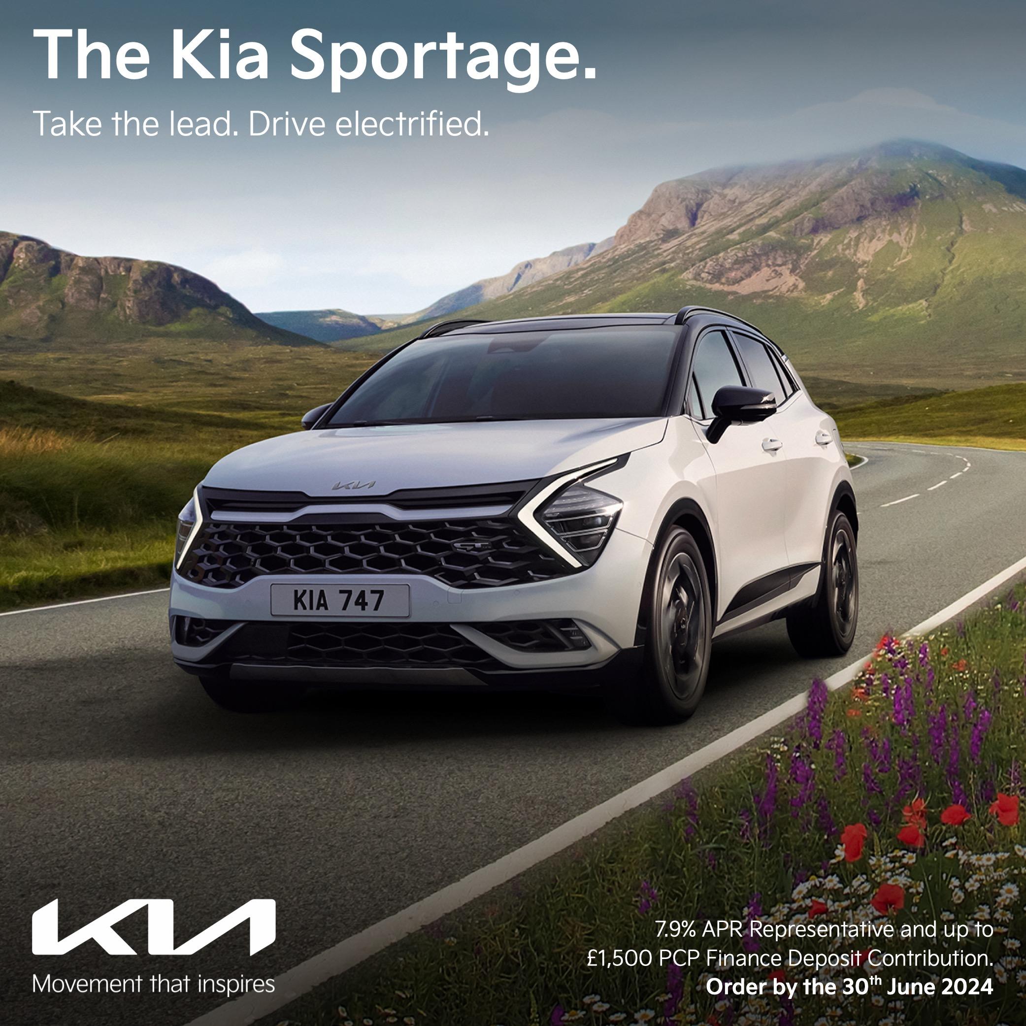 Kia sportage with offer