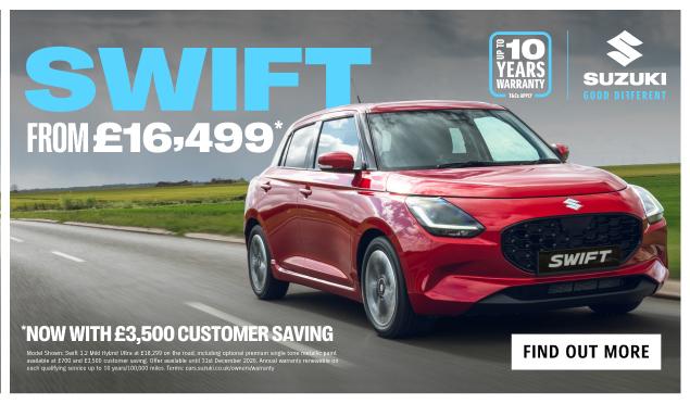 Suzuki SWIFT Homepage Banner